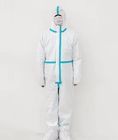 Bodysuit-Wegwerfschutzanzug-Kleidung medizinisch mit Hood Manufacturers fournisseur