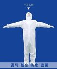 Großhandelswegwerfinfektionskontrolle-Krankenhaus-Isolierungs-Kleider mit Ärmeln für Verkauf fournisseur