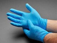 Zählung der fester Massengriff-medizinische Wegwerfnitril-Handschuh-100 auf Lager fournisseur