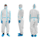 Bodysuit-Wegwerfschutzanzug-Kleidung medizinisch mit Hood Manufacturers fournisseur