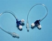 Blauer PCA-PVC freier Iv tragen Schläuche der 1,2 Mikrometer-Filter huckepack fournisseur