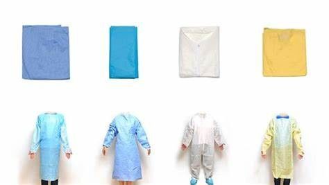 Nicht sterile Doktoren Cotton Barrier Surgical Scrubbing, der online bekleidet und mit Handschuhen bekleidet fournisseur