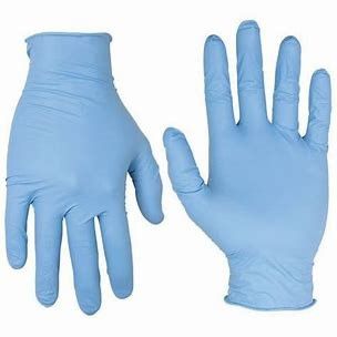 Medizinisches Krankenhaus-Wegwerfnitril-biologisch abbaubare Handschuhe 5 Mil Powder Free fournisseur