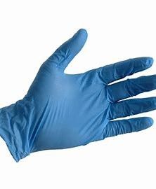 Chemisches beständiges Pulver-sind freie blaue Wegwerfnitril-Handschuhe Kasten 1000 sperrig fournisseur