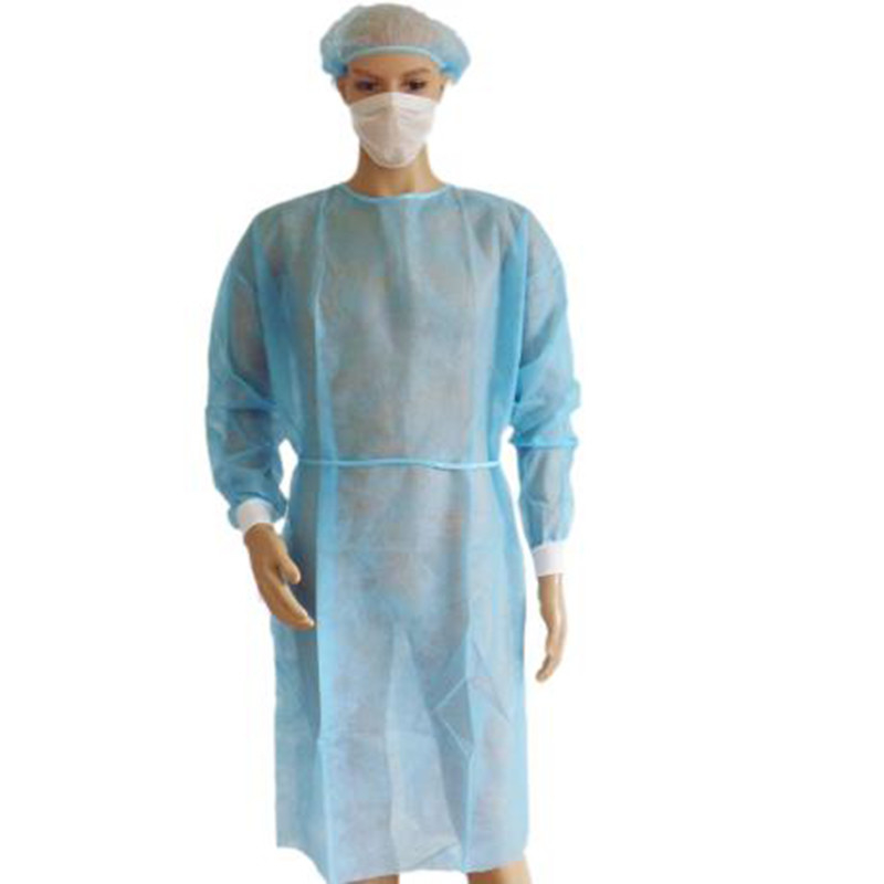 Nicht gesponnene Microfiber-Krankenschwester-Isolation Non Sterile-Wegwerfkleider fournisseur