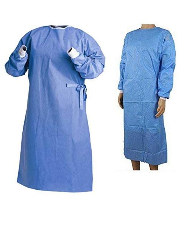 Nichtgewebte autoklavierbare Falten-Wegwerfchirurgische scheuern Kleider nahe mir fournisseur