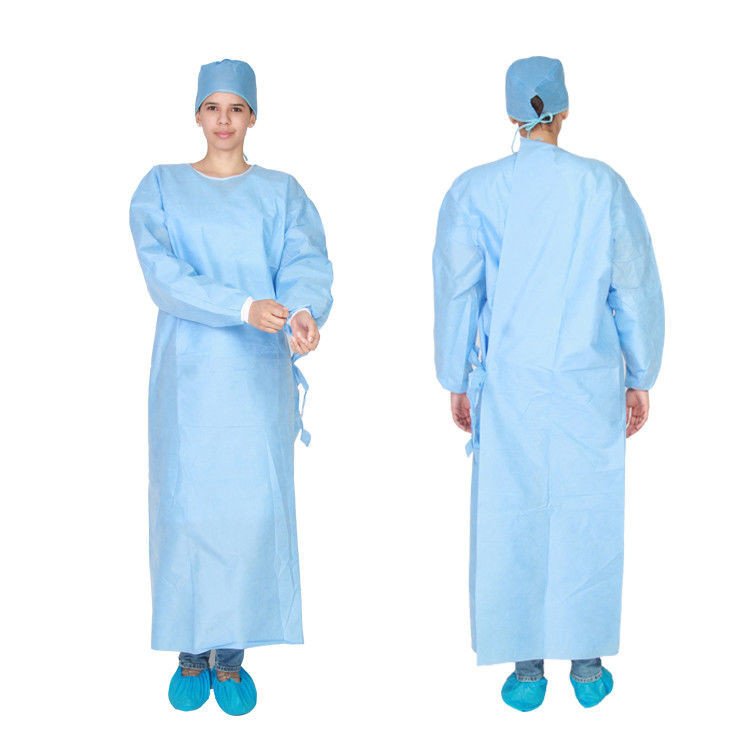 Steriles verstärktes Krankenhaus-EVP-Einbuchtungs-chirurgisches Kleid fournisseur