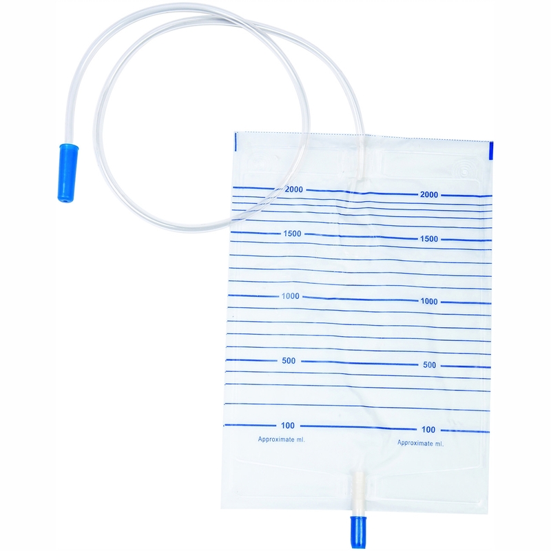 Urinabgabe-Entwässerung Foley-Katheter-Nachttasche für Erwachsene fournisseur