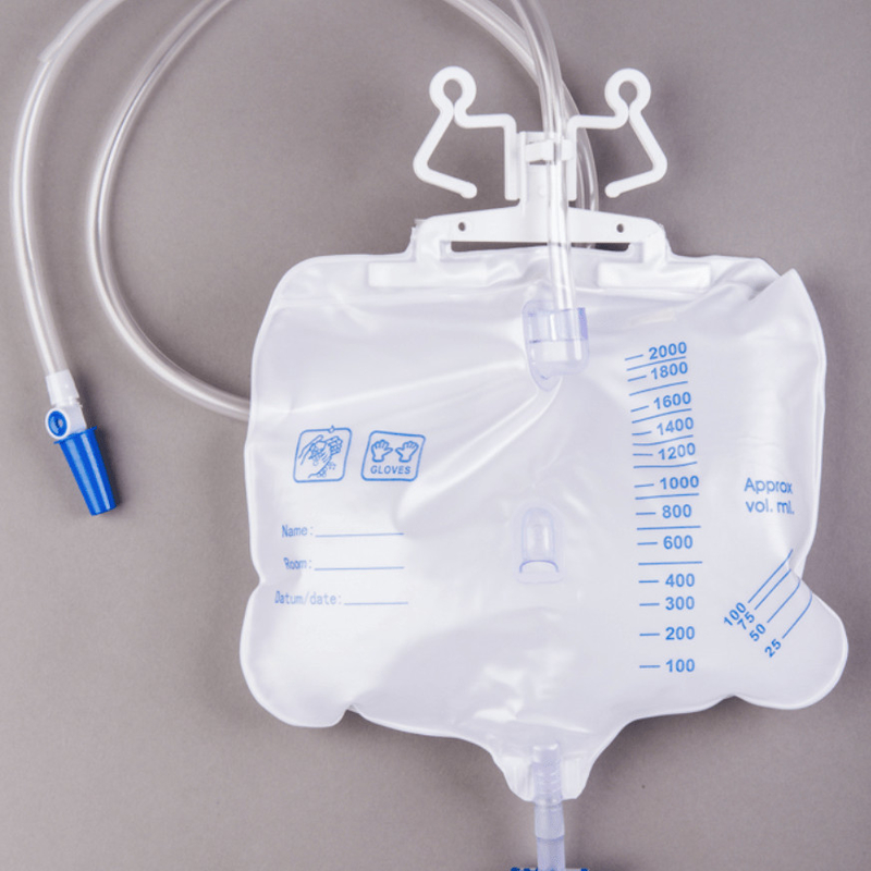 Bellovac-Parazentese Peg Tube Dränage Urine Bag ohne Katheter fournisseur